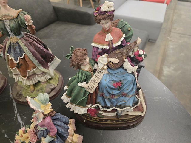 Brocante: 8x harsen arte florentina - afbeelding 4 van  7