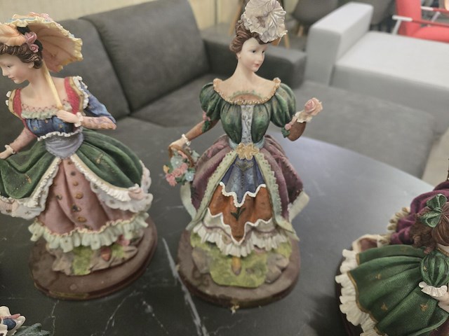 Brocante: 8x harsen arte florentina - afbeelding 5 van  7