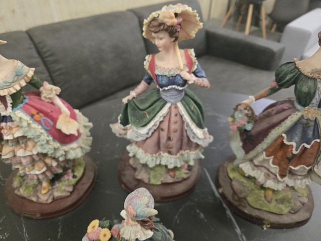 Brocante: 8x harsen arte florentina - afbeelding 6 van  7