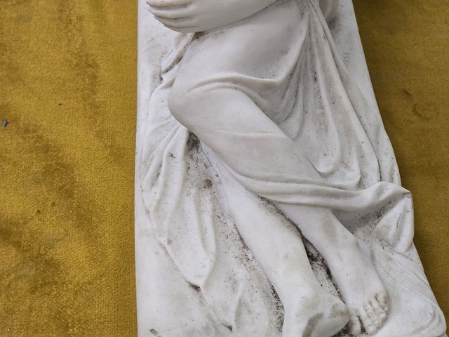 Brocante: albasten dame by grossi - afbeelding 4 van  13