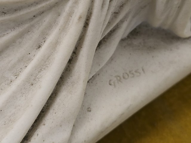 Brocante: albasten dame by grossi - afbeelding 5 van  13