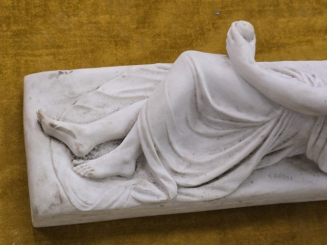 Brocante: albasten dame by grossi - afbeelding 7 van  13