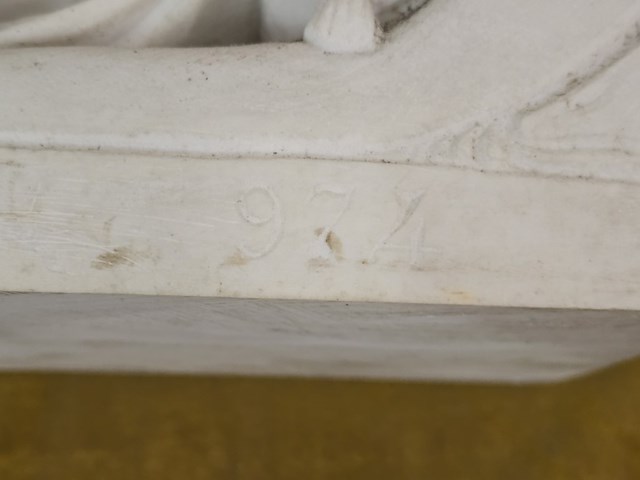 Brocante: albasten dame by grossi - afbeelding 8 van  13