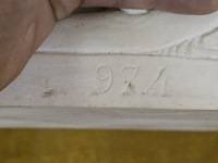 Brocante: albasten dame by grossi - afbeelding 9 van  13