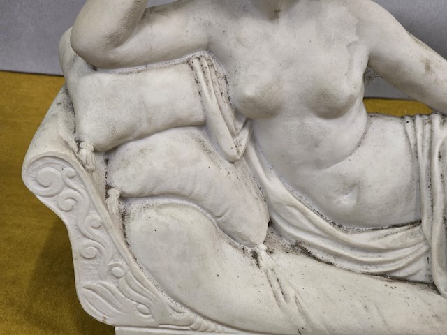 Brocante: albasten dame by grossi - afbeelding 11 van  13