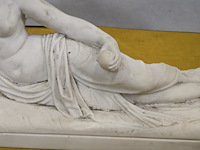 Brocante: albasten dame by grossi - afbeelding 12 van  13