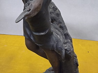 Brocante: dame in messing - afbeelding 9 van  18