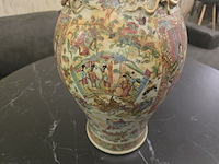 Brocante: gelijmde vaas - afbeelding 2 van  7