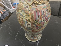 Brocante: gelijmde vaas - afbeelding 3 van  7