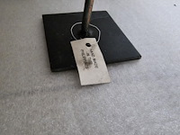 Brocante: handmade tribal art mask - afbeelding 3 van  3