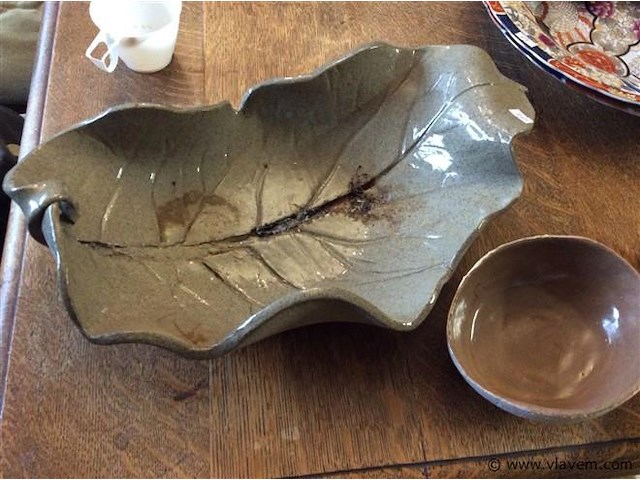 Brocante items 2st gres - afbeelding 1 van  2