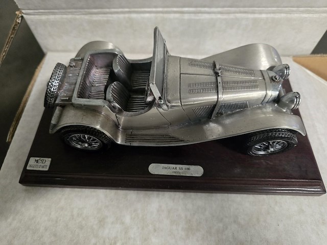 Brocante: miniatuur jaguar ss 100 - afbeelding 2 van  6