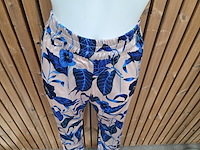 Broek 1 cobalt flower maat l - afbeelding 2 van  4