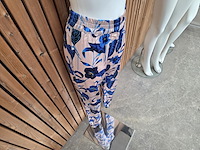 Broek 1 cobalt flower maat m - afbeelding 3 van  4