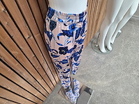 Broek 1 cobalt flower maat xs - afbeelding 3 van  4