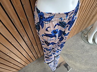 Broek 2 cobalt flower maat l - afbeelding 3 van  4