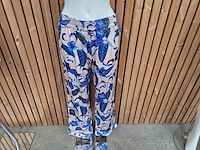 Broek 2 cobalt flower maat xs - afbeelding 1 van  4