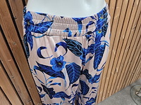 Broek 2 cobalt flower maat xs - afbeelding 2 van  4