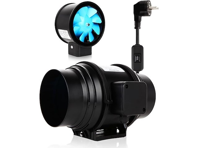 Brogachy regelbare buisventilator (100 mm) - afbeelding 1 van  5