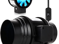 Brogachy regelbare buisventilator (100 mm) - afbeelding 1 van  5