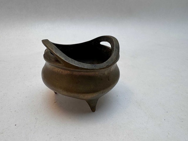 Bronze chinese incense burner - afbeelding 2 van  4