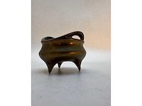 Bronze chinese incense burner - afbeelding 1 van  7