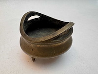 Bronze chinese incense burner - afbeelding 7 van  7
