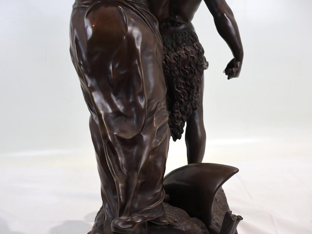 Bronze "pro patria" - e. laporte - afbeelding 4 van  16