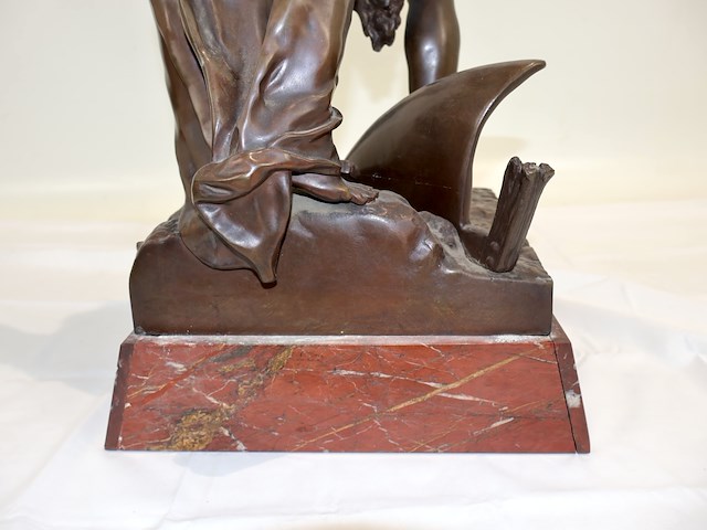 Bronze "pro patria" - e. laporte - afbeelding 5 van  16