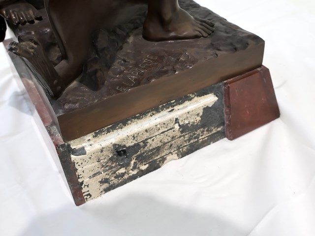 Bronze "pro patria" - e. laporte - afbeelding 8 van  16