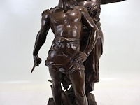 Bronze "pro patria" - e. laporte - afbeelding 10 van  16