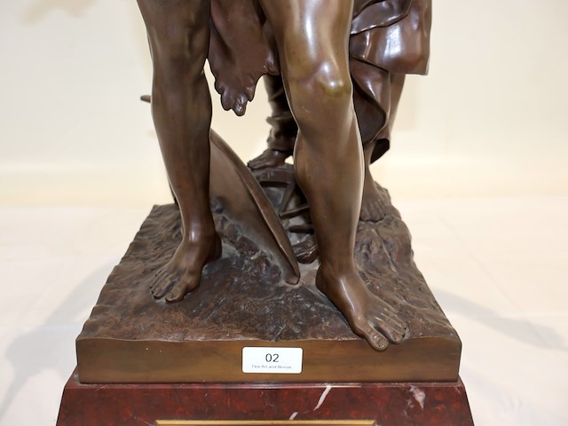 Bronze "pro patria" - e. laporte - afbeelding 11 van  16