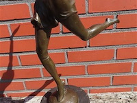 Bronzen beeld danseres - afbeelding 3 van  6