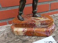 Bronzen beeld mijnwerker - afbeelding 4 van  6