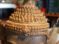 Bronzen beeld vishnu - afbeelding 3 van  16