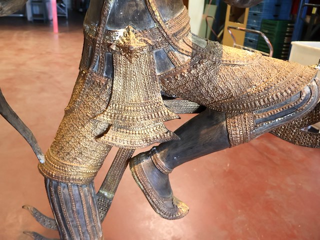 Bronzen beeld vishnu - afbeelding 4 van  16
