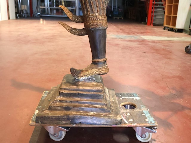 Bronzen beeld vishnu - afbeelding 12 van  16