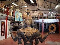 Bronzen beeld vishnu - afbeelding 14 van  16