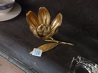 Bronzen bloem - afbeelding 1 van  1