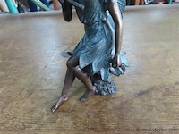 Bronzen engel h17,5cm - afbeelding 3 van  3