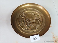 Bronzen e.picault schaal - afbeelding 1 van  8
