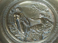 Bronzen e.picault schaal - afbeelding 2 van  8