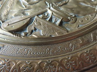 Bronzen e.picault schaal - afbeelding 3 van  8