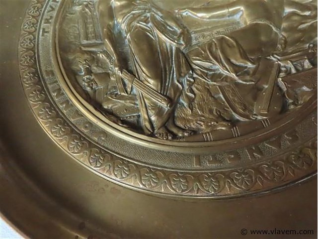 Bronzen e.picault schaal - afbeelding 6 van  8