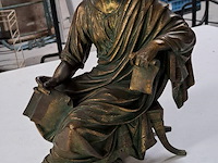 Bronzen heer getekend j,guillot 1871 - afbeelding 1 van  3
