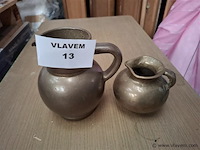 Bronzen kruik - afbeelding 1 van  2