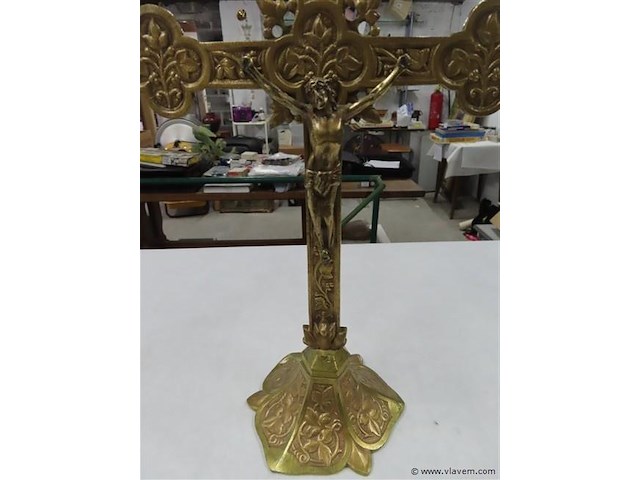 Bronzen kruisbeeld - afbeelding 3 van  4