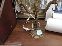 Bronzen lamp - afbeelding 2 van  2