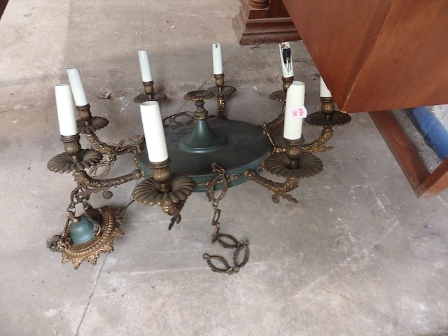 Bronzen luster - afbeelding 1 van  2