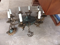 Bronzen luster - afbeelding 1 van  2